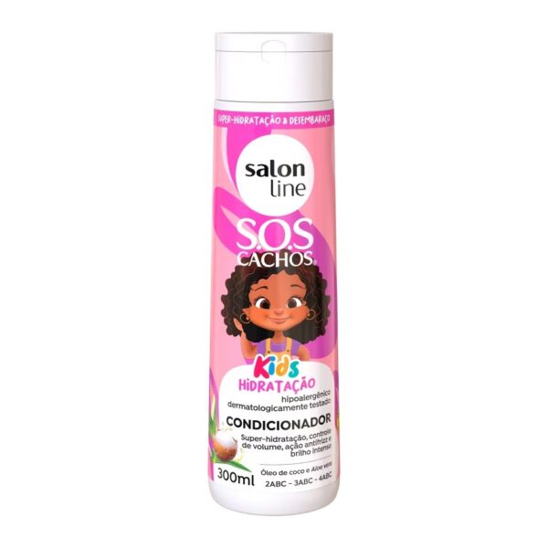 CONDICIONADOR SALON LINE SOS CACHOS KIDS 300 ML