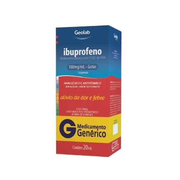 IBUPROFENO 100MG/ML 20ML