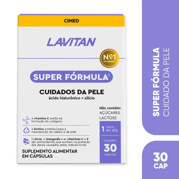 LAVITAN CUIDADOS DA PELE COM 30 CAPSULAS