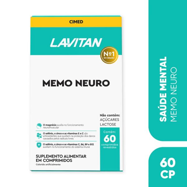 LAVITAN MEMO NEURO COM 60 COMPRIMIDOS