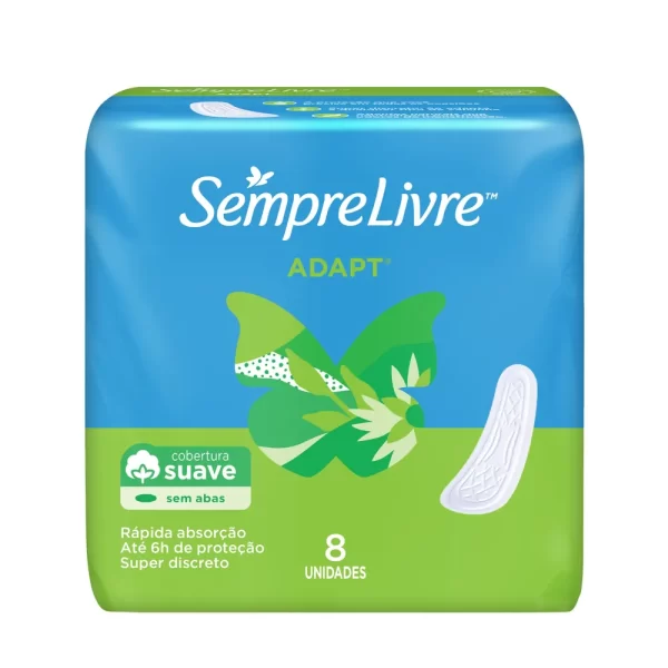 ABSORVENTE SEMPRE LIVRE SUAVE SEM ABAS COM 8UN