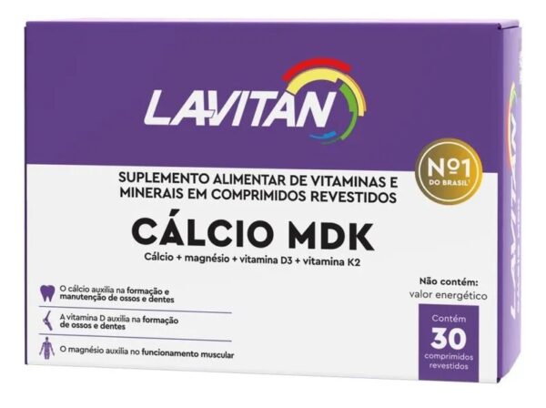 LAVITAN CALCIO MDK COM 30 COMPRIMIDOS