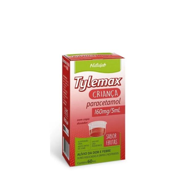 TYLEMAX CRIANÇA PARACETAMOL 160MG/5ML 60 ML